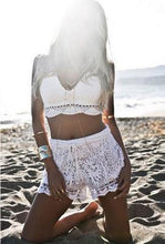 Load image into Gallery viewer, Handmade Knit Bikini Solid Color Sling Top
