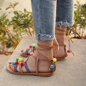 New Bohemia Summer Strap Flat Women Sandals