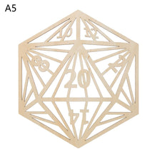 Load image into Gallery viewer, 1PC Flower of Life Shape Wooden Wall Sign Laser Cut Non-slip Coaster Set Wood Placemats Table Mat Round Cup Pad Art Home Decor
