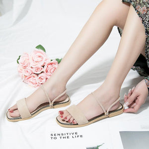 2018 Summer Beach Flat Heel Sandals