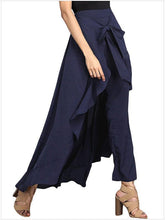 Load image into Gallery viewer, Solid Color Irregular High Waist Maxi Skirt
