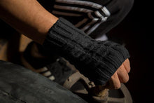 Load image into Gallery viewer, Half refers to the warm knit typing women s thick wool Half palm gloves - 1
