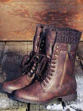 Load image into Gallery viewer, Women Vintage Mid Calf Boots
