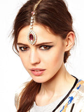 Load image into Gallery viewer, Forehead Gemstone Hairpin Headwear Accessories

