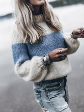 Load image into Gallery viewer, Autumn And Winter Simple Pullover Knit Round Neck Sweater
