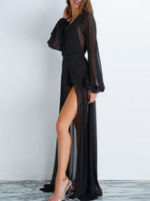 Load image into Gallery viewer, Pretty Chiffon See-through Long Cover-Ups
