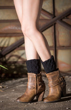 Load image into Gallery viewer, Boot cuff thick short-sleeved thick thick bamboo knit wool yarn socks - 8
