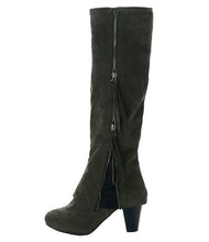 Load image into Gallery viewer, Zipper Tassels High Heels Boots Shoe
