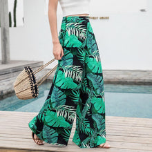 Load image into Gallery viewer, Casual Bohemian Beach High Waist Wide Leg Pants
