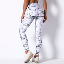 Load image into Gallery viewer, Comfortable breathable digital print yoga pants high waist slim sports leggings
