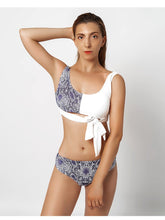 Load image into Gallery viewer, Splicing split swimwear bikini personalized swimwear
