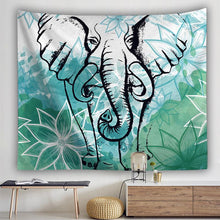 Load image into Gallery viewer, Datura moon sun Bohemian background cloth bedroom home hanging cloth tapestry
