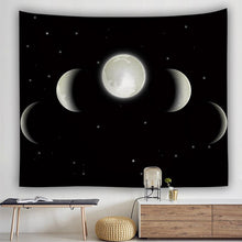 Load image into Gallery viewer, Datura moon sun Bohemian background cloth bedroom home hanging cloth tapestry
