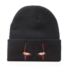 Load image into Gallery viewer, Pennywise scary eyes  hat warm cover hip hop Hat Wool Hat
