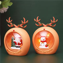 Load image into Gallery viewer, Christmas star lights small night Lights Decorations scene layout luminous decorations Santa Claus gifts Snowman gifts
