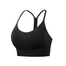 Load image into Gallery viewer, Fine Shoulder Y-type Beauty Back Sports Bra No Steel Ring Shock-proof Gathered Sling-style Sports Underwear
