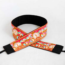 Load image into Gallery viewer, Colorful Embroidery, Wide Waistband, Women's Decorative Ethnic Style Clothing, Dress, Women's Waist, Versatile Slim Fitting Belt
