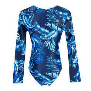One-piece Long Sleeve Sunscreen Swimsuit Wetsuit