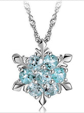 Load image into Gallery viewer, Christmas Snowflake Sliver-gilt Necklace Accessories
