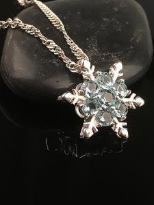 Christmas Snowflake Sliver-gilt Necklace Accessories