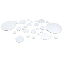 Load image into Gallery viewer, 26/24pcs 3D Mirror Wall Sticker Round Mirror DIY TV Background Room Stickers Wall Decor bedroom Bathroom Home Decoration mirror
