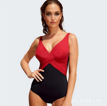 Load image into Gallery viewer, Large Size Ladies One Piece Sexy Swimsuit
