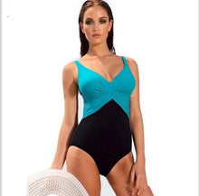Load image into Gallery viewer, Large Size Ladies One Piece Sexy Swimsuit
