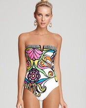 Load image into Gallery viewer, Siamese Printed Bikini One Piece Sexy Swimsuit

