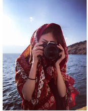 Load image into Gallery viewer, Bohemian Tassel Fashion Vintage Ethnic Cotton Linen Scarf
