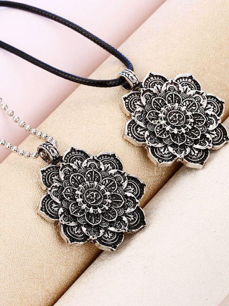 Bohemian Retro Ethnic Unisex Punk Alloy Coin Necklace