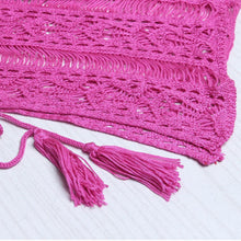 Load image into Gallery viewer, New Knit Hollow Irregular Swimwear Bikini Cover Up
