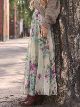 Load image into Gallery viewer, Bohemia Floral Beach Skirt
