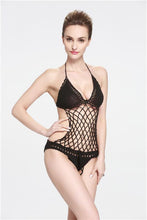 Load image into Gallery viewer, Sexy Crochet Mesh Swimsuit Suit Handmade One Piece
