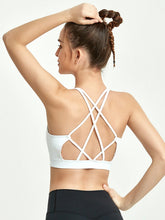 Load image into Gallery viewer, Back sports underwear women's fitness running Yoga vest with breast pad shock proof gathered training bra 6
