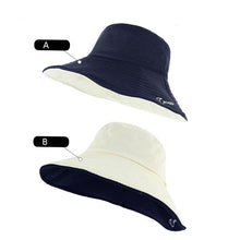 Load image into Gallery viewer, Women&#39;s Summer Double-sided Wearing A Big Hat

