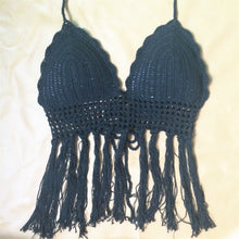 Load image into Gallery viewer, New Style Swimsuit Knitted Tassel Sexy Bikini
