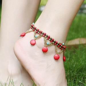 Original Turquoise Bohemian Beach Anklet Accessories