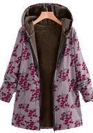 Load image into Gallery viewer, Autumn And Winter Women Hooded Thick  Long Coat
