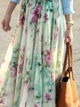 Load image into Gallery viewer, Bohemia Floral Beach Skirt
