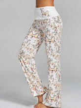 Load image into Gallery viewer, Cats Bones Printed Casual Yoga Pants
