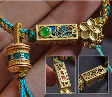 Load image into Gallery viewer, Hand-woven Retro National Wind Adjustable Cotton Rope Necklace Rope
