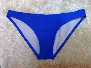 Printed Split Triangle V-neck Sexy Slim Halterneck Bikini Swimsuit