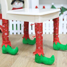Load image into Gallery viewer, Christmas Chair Table Foot Cover Decoration
