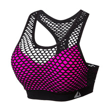 Load image into Gallery viewer, Sports bra shockproof running fitness vest-style ladies gather thin yoga rims-free bras

