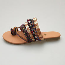 Load image into Gallery viewer, Bohemia Beach Handmade Flat Heel Sandals
