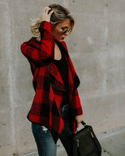 Load image into Gallery viewer, Fashion Plaid Long Sleeve Autumn Tops
