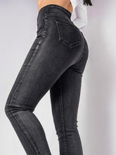 Load image into Gallery viewer, Women Gothic Sexy Hight Waist Jeans Pants
