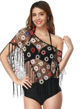 Load image into Gallery viewer, 2018 New Hollow Tassel Beach Bikini Cover Up
