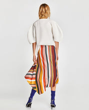 Load image into Gallery viewer, Stripe Irregular Fashion Beach Skirt
