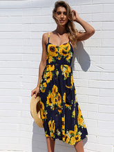 Load image into Gallery viewer, Summer Bohemian Print and Women&#39;s Medium-length Lug Skirt
